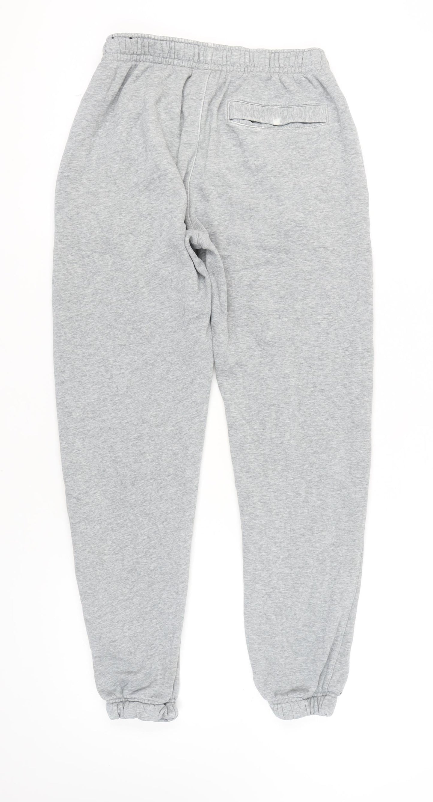 Nike Men's Grey Jogger Trousers, Size S, Elastic Waist