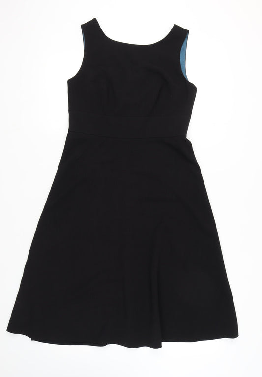 Austin Reed Women's Black Sleeveless Dress Size 12