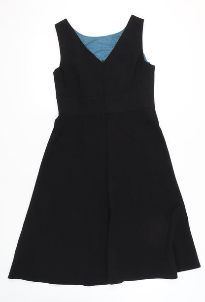 Austin Reed Women's Black Sleeveless Dress Size 12