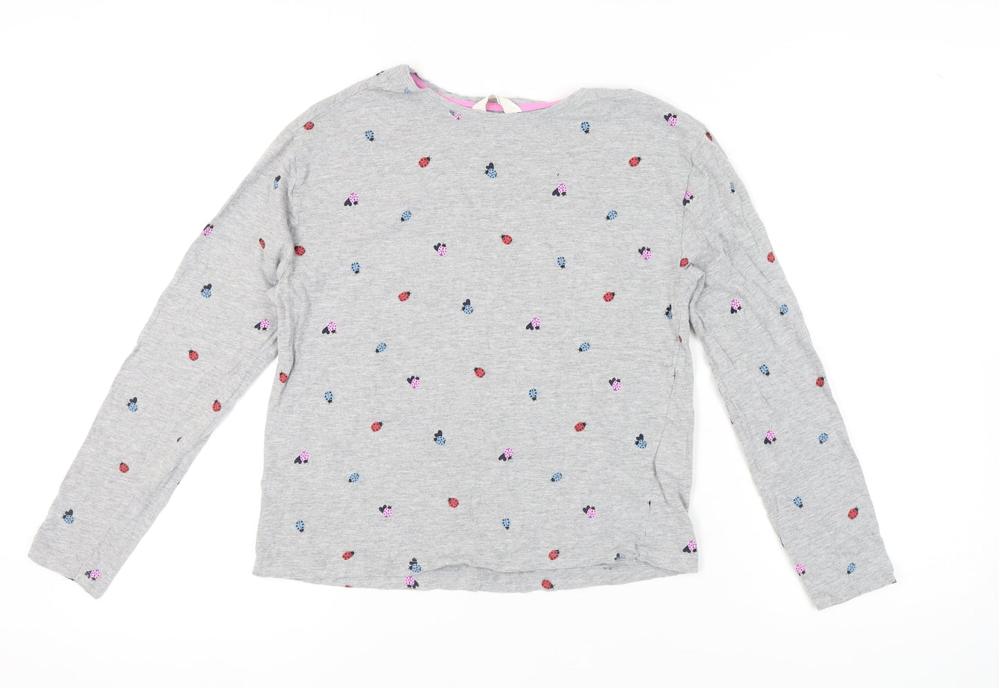 Marks and Spencer Women's Grey Pyjama Top S
