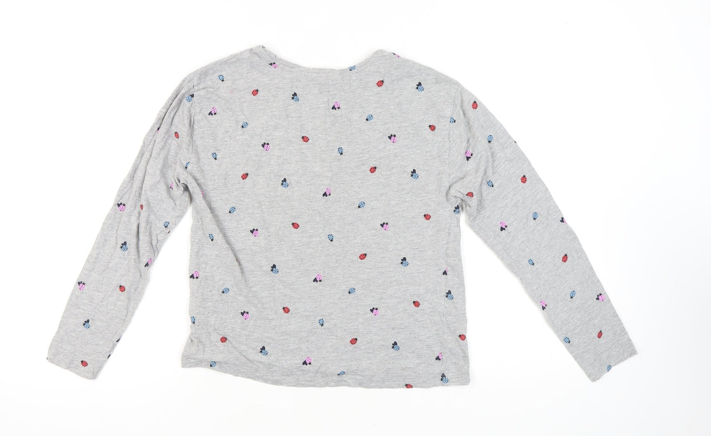 Marks and Spencer Women's Grey Pyjama Top S