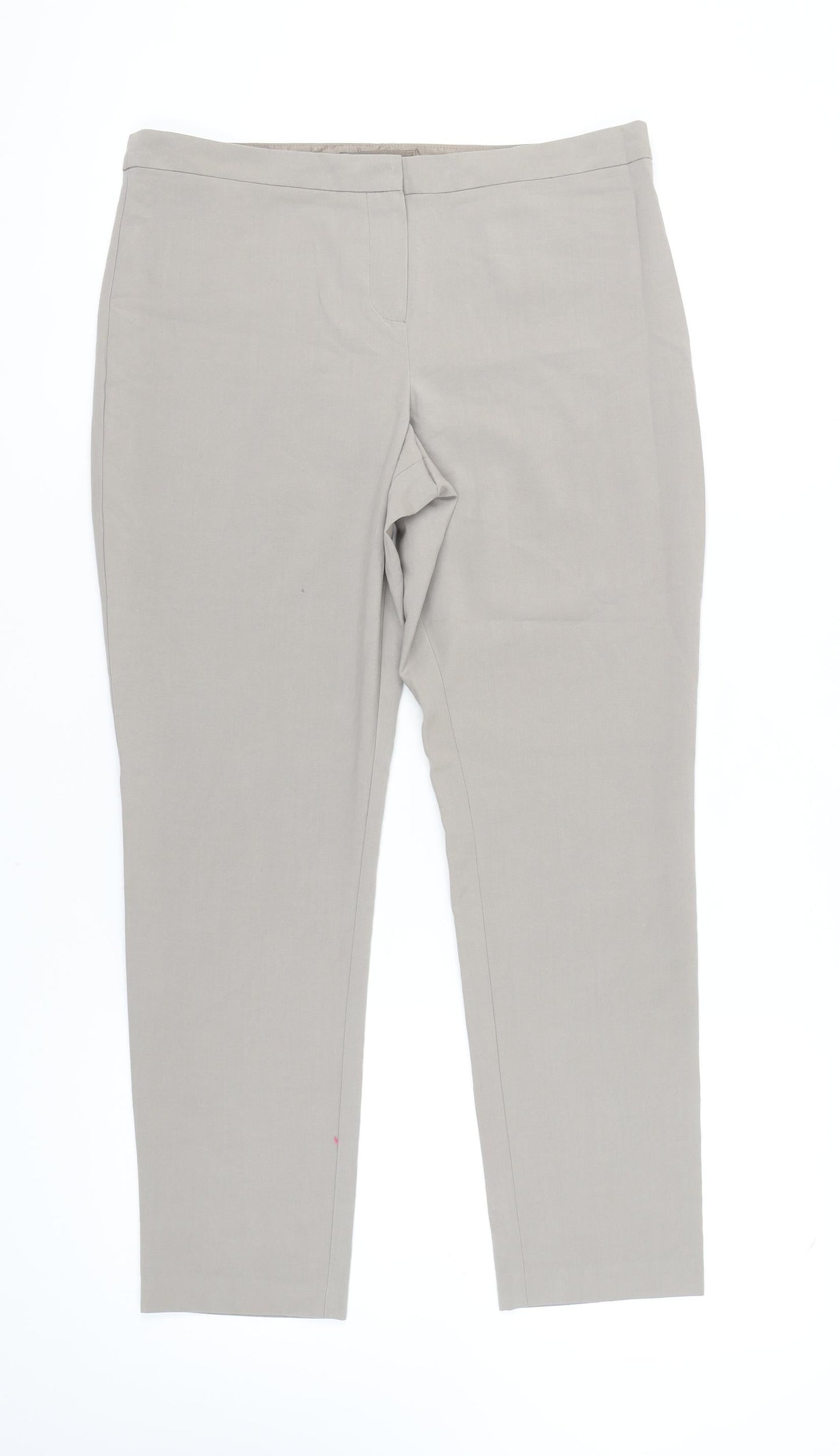 Womens UK Size 12 NEXT Regular Fit  Beige Trousers