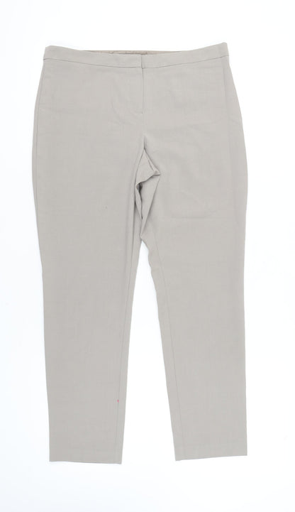 Womens UK Size 12 NEXT Regular Fit  Beige Trousers