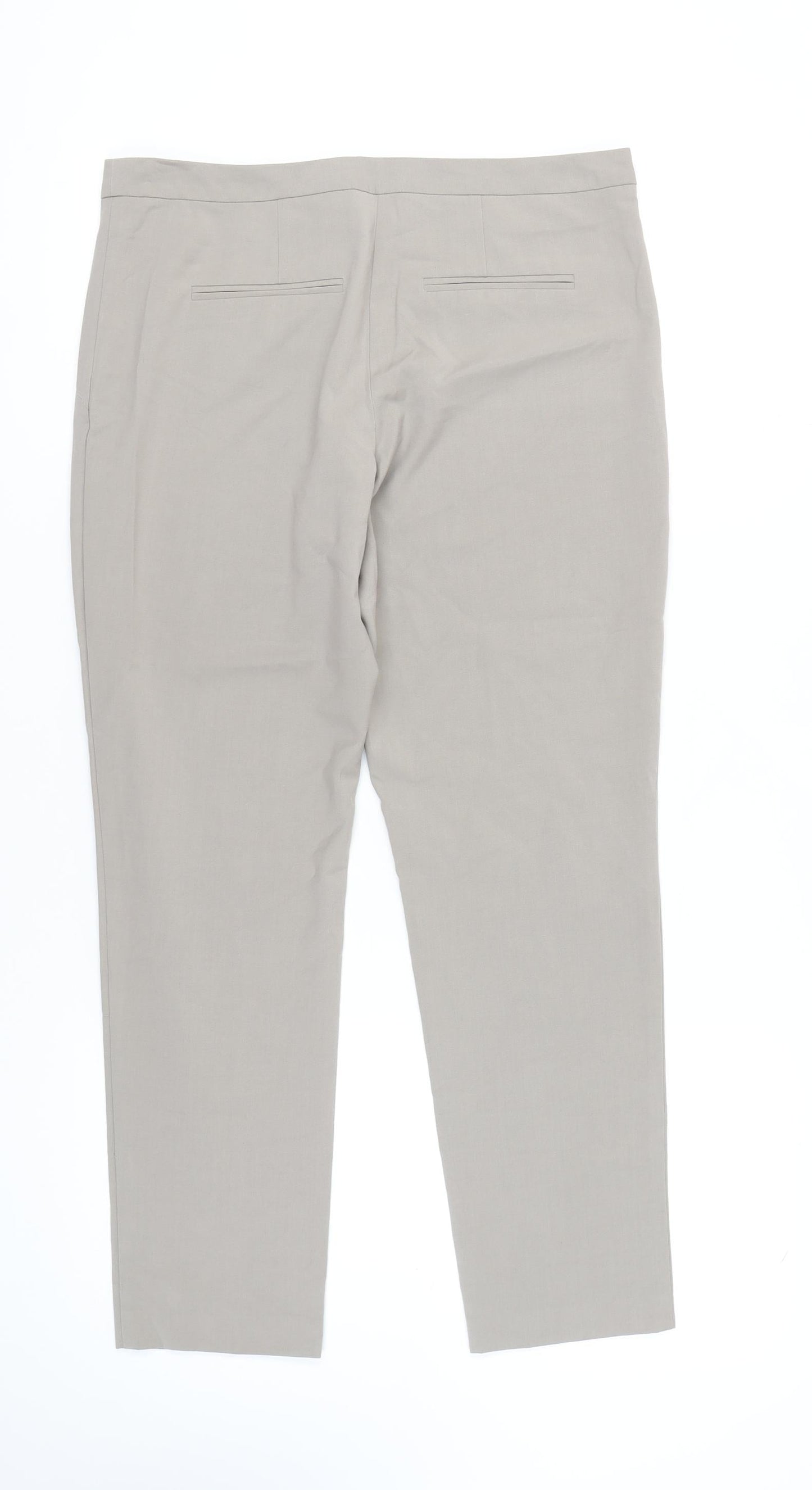 Womens UK Size 12 NEXT Regular Fit  Beige Trousers