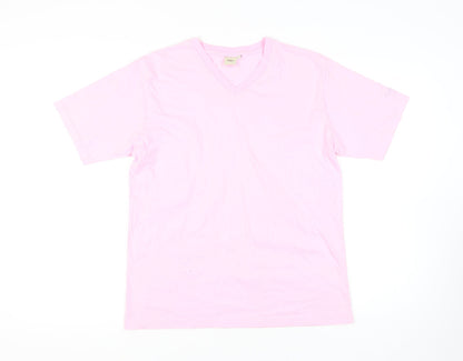 Mens UK Size S Cotton Traders Pink  T-Shirt