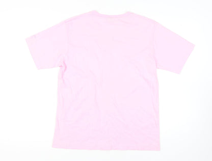 Mens UK Size S Cotton Traders Pink  T-Shirt