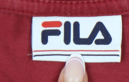Womens UK Size XS FILA Multicoloured  T-Shirt