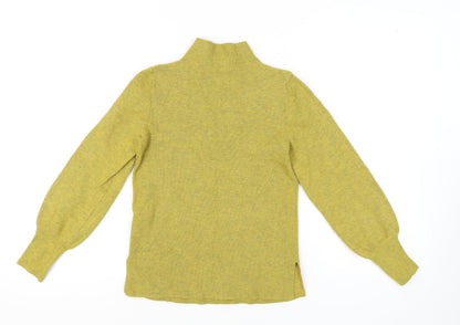 Womens UK Size S Marks and Spencer Green Pullover Jumper