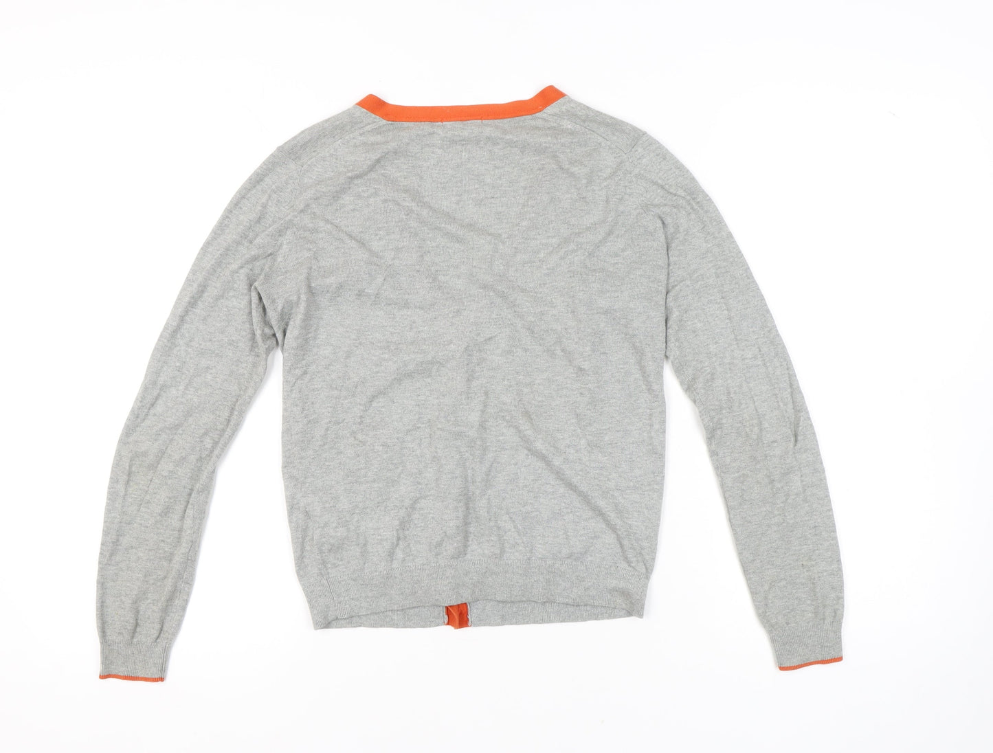 Womens UK Size XS Uniqlo Grey Cardigan Jumper