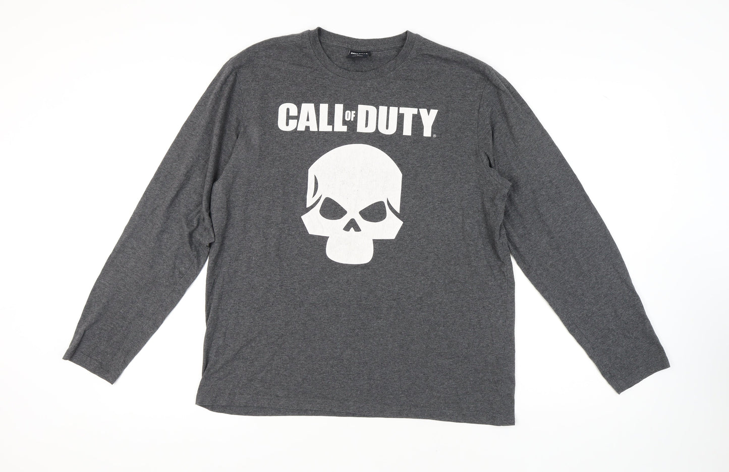 Mens UK Size XL Call of Duty Grey  T-Shirt