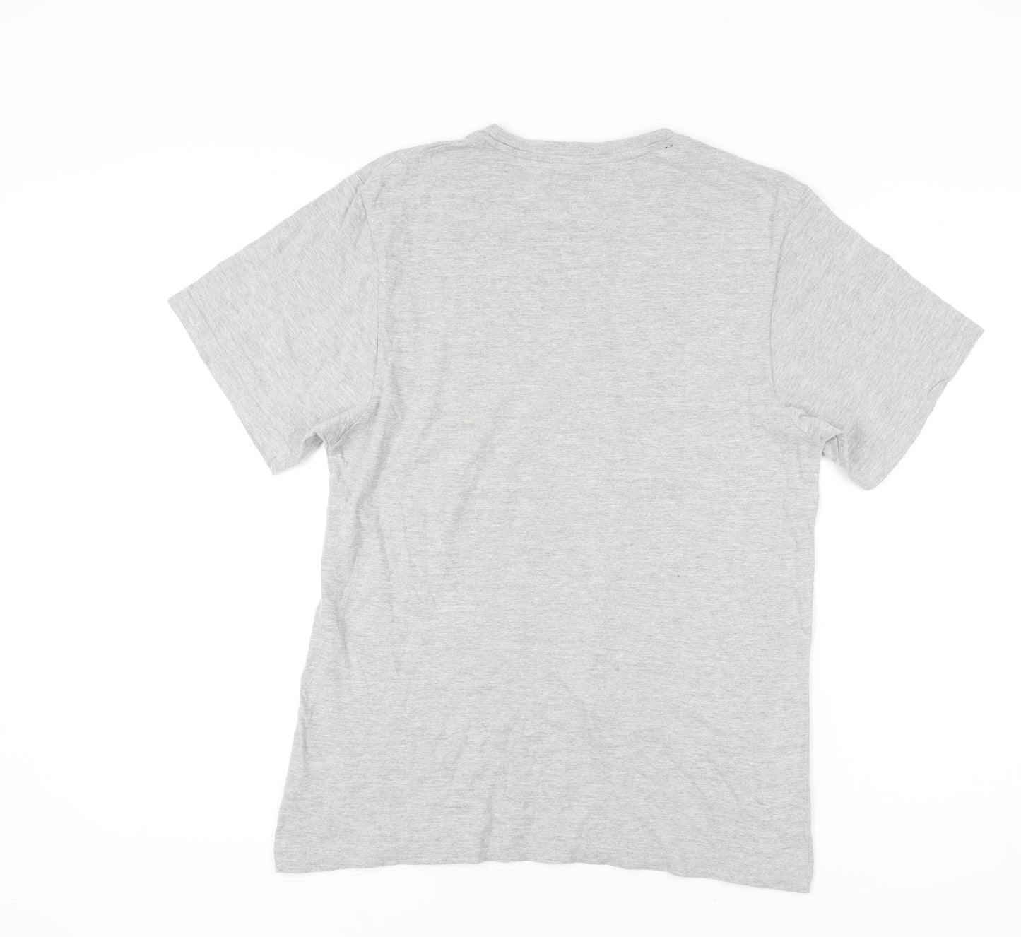Mens UK Size XS Henleys Grey  T-Shirt