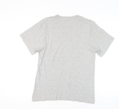 Mens UK Size XS Henleys Grey  T-Shirt