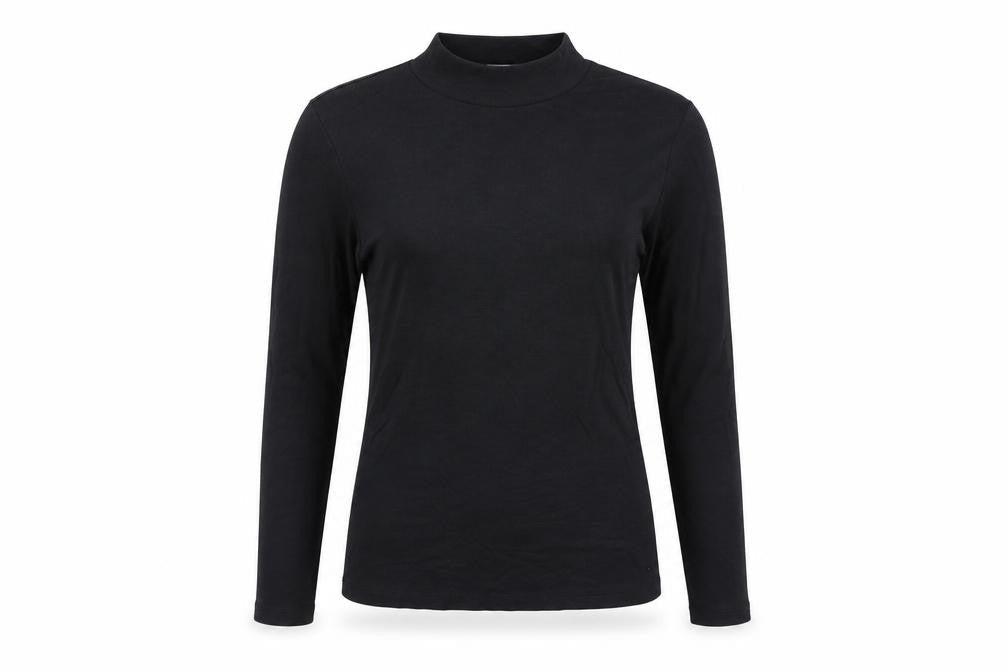 Womens UK Size M VILA Black Basic Blouse