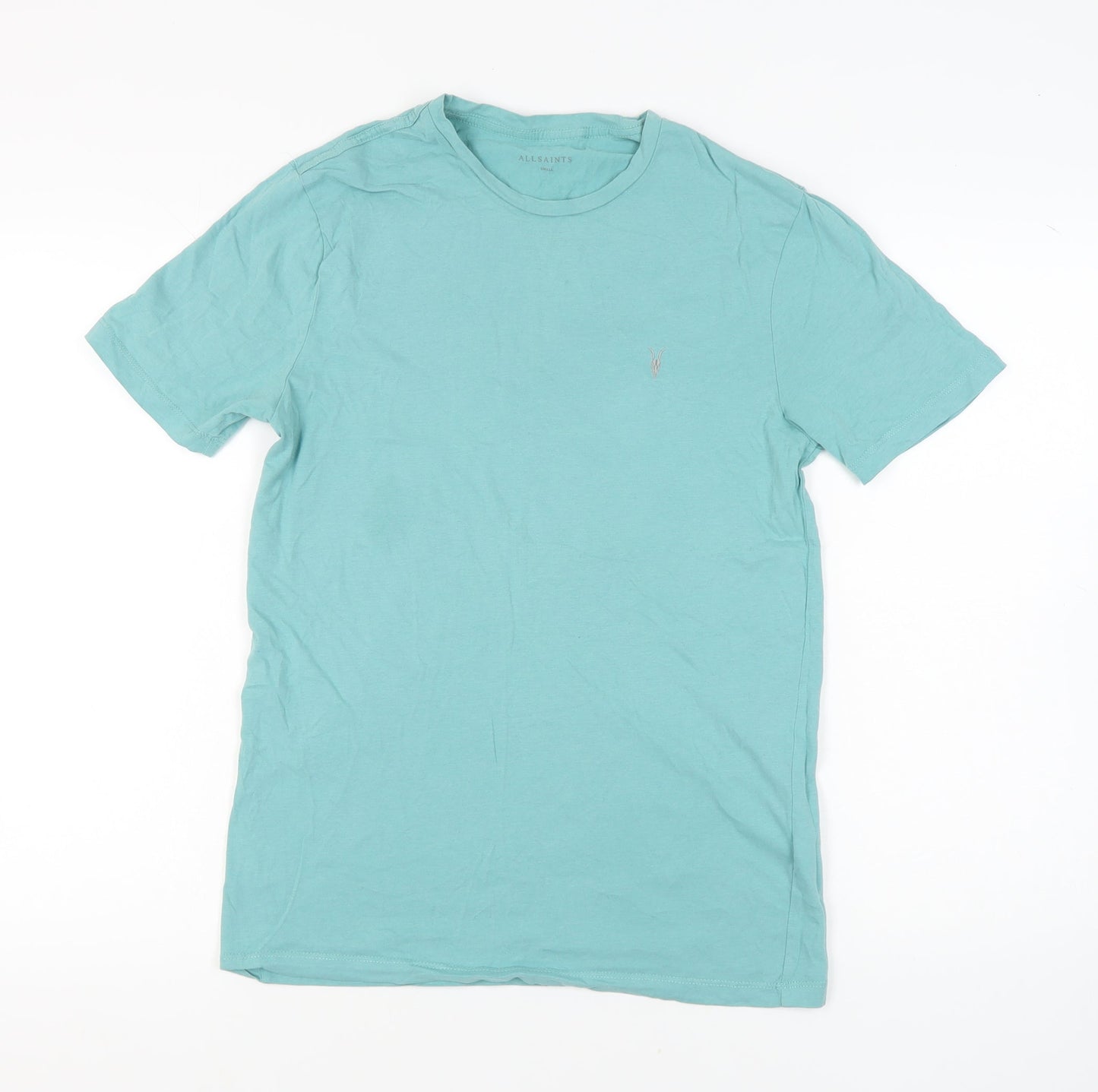 Mens UK Size S AllSaints Green  T-Shirt