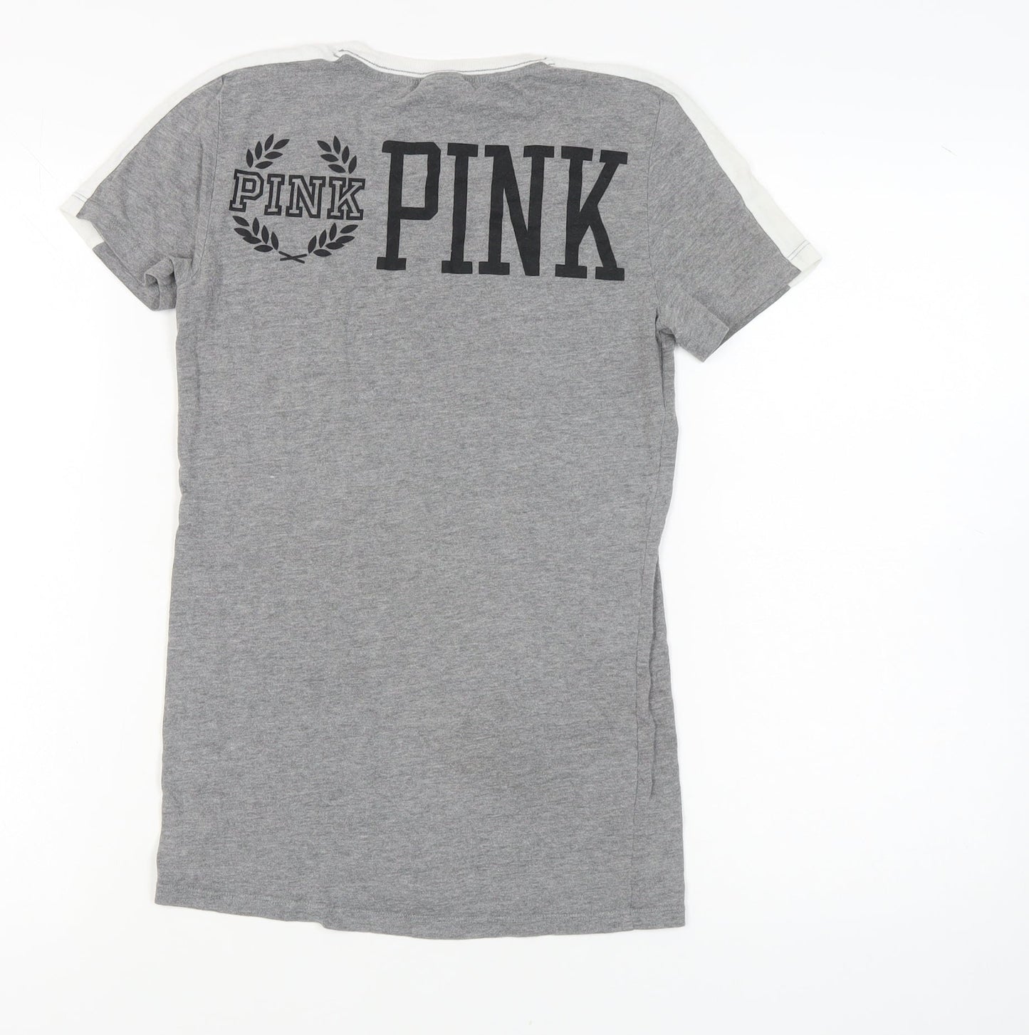 Womens UK Size S Victoria's Secret Grey  T-Shirt