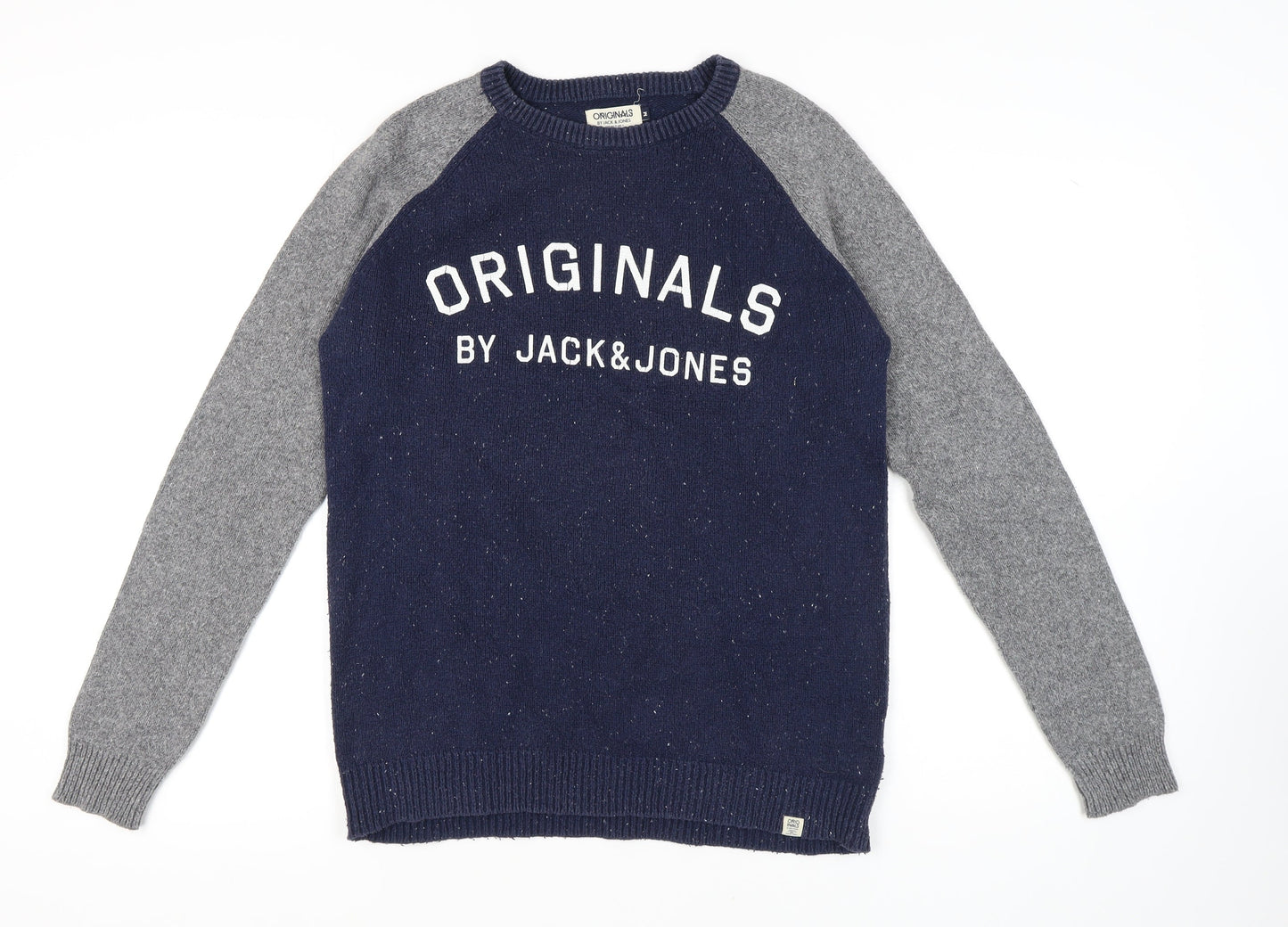 Jack & Jones Men's Blue Pullover Jumper M