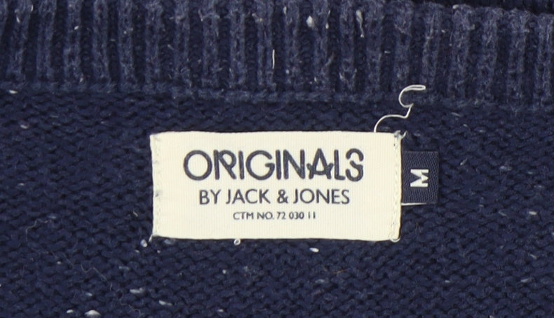 Jack & Jones Men's Blue Pullover Jumper M