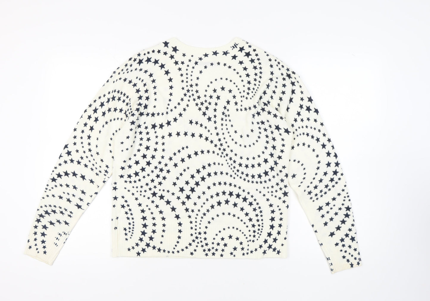 Womens UK Size 14 Marks and Spencer Ivory Pullover Jumper