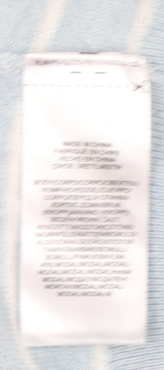 Lauren Ralph Lauren Women's Blue Striped Cardigan S