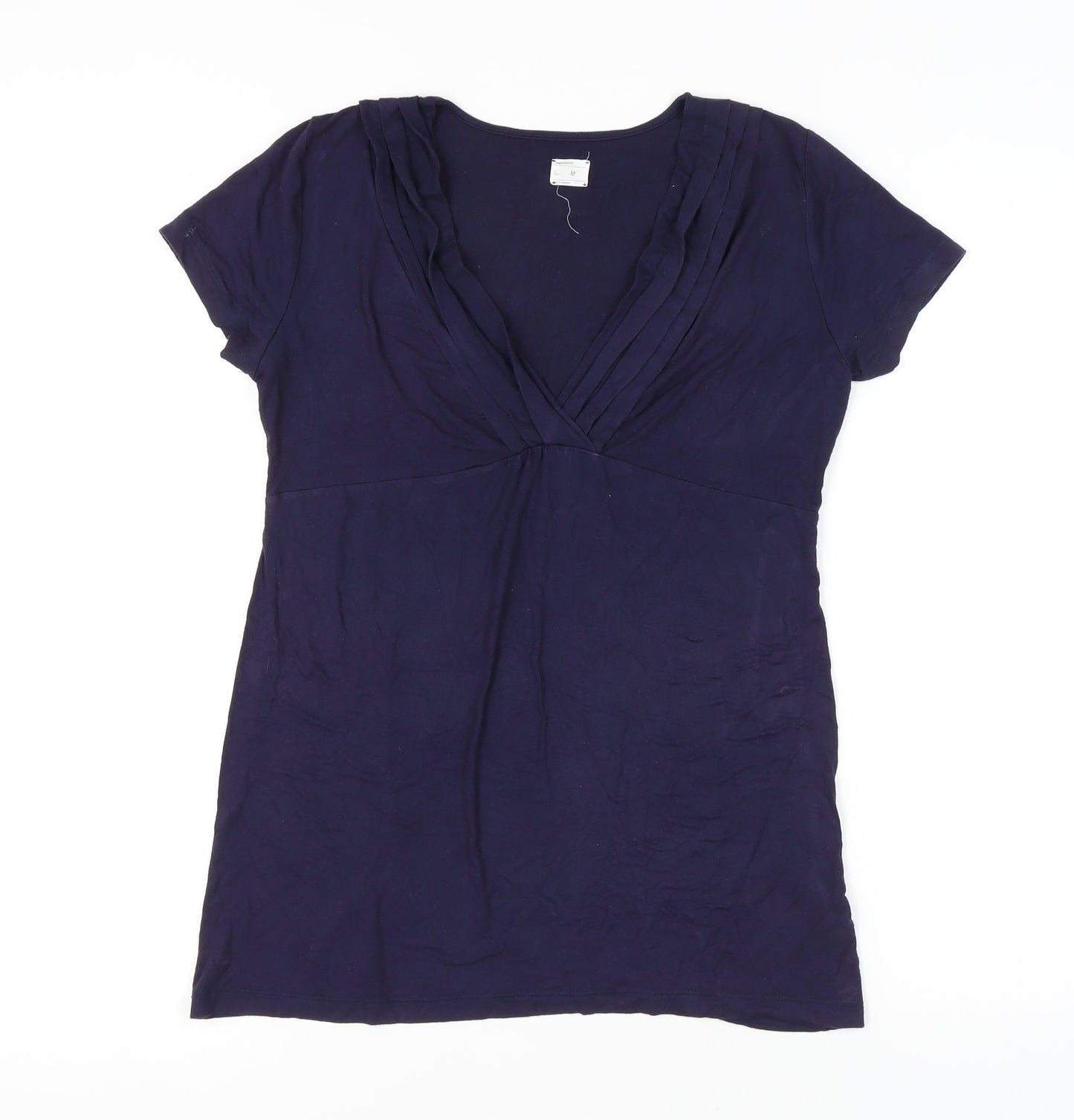 Gap Maternity Blue V-Neck Women's T-Shirt M
