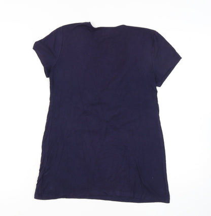 Gap Maternity Blue V-Neck Women's T-Shirt M