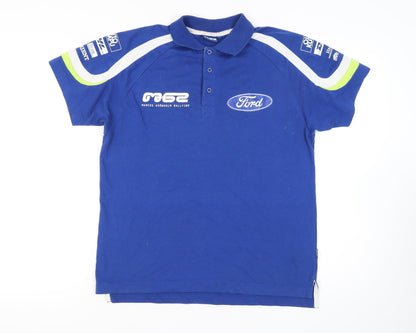 Marcus Grönholm Rallying Men's Blue XS Polo Shirt