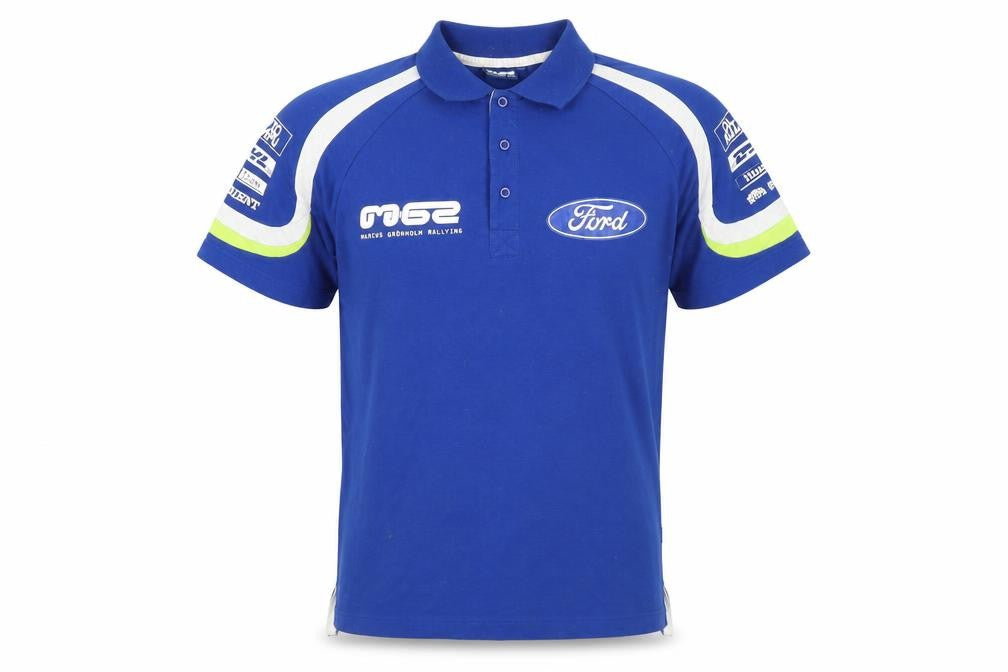 Mens UK Size XS Marcus Grönholm Rallying Cotton Polo Shirt