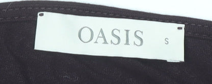 Womens UK Size S Oasis Multicoloured Tunic Blouse
