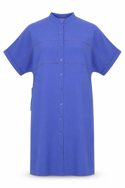 St Michael Women's Blue Long Dress Size 14