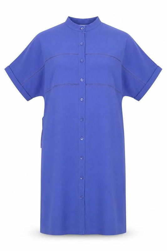 St Michael Women's Blue Long Dress Size 14