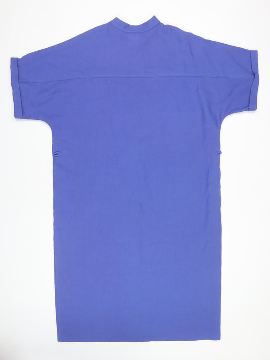 St Michael Women's Blue Long Dress Size 14