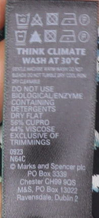 Marks and Spencer Women's Multicoloured Animal Long Sleeve Dress, Size 12