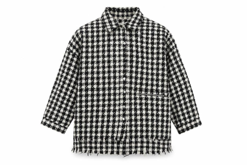 Womens UK Size M Zara Black Basic Jacket