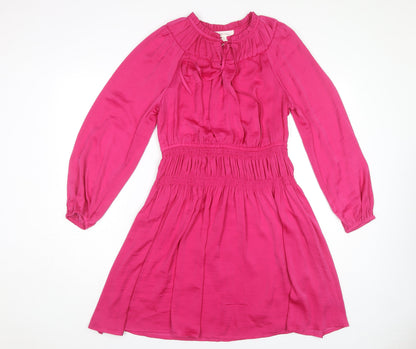 Marks and Spencer Women's Pink A-Line Dress Size 12