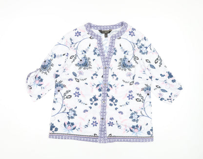 Lipsy Women's Multicoloured Blouse Size 12
