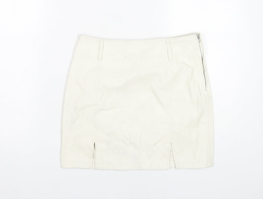 Threadbare Women's Ivory Pencil Skirt UK 10 Casual