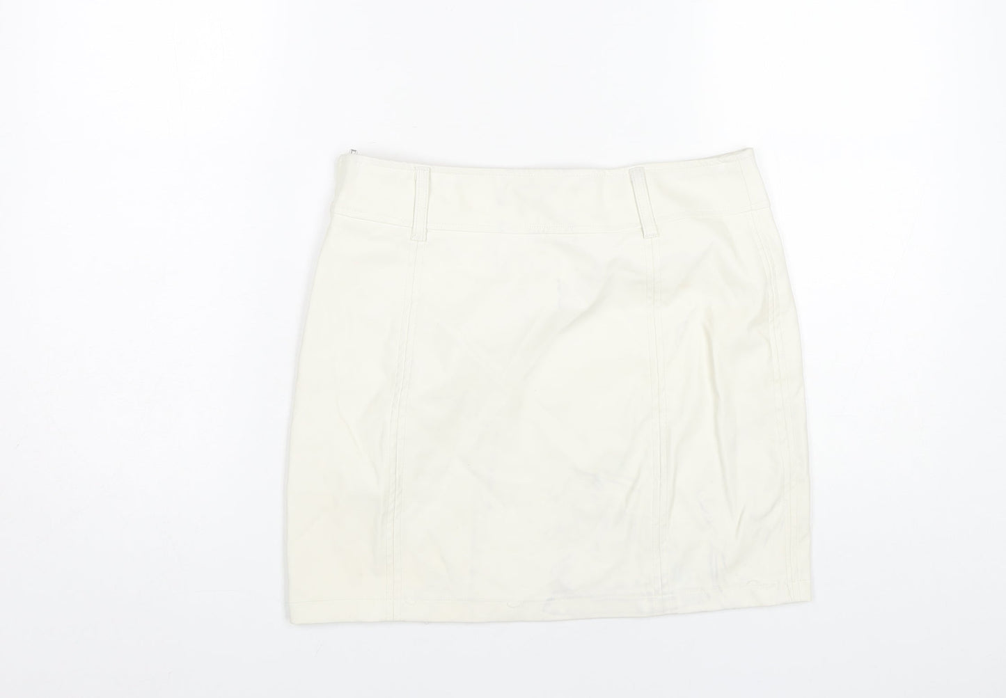 Threadbare Women's Ivory Pencil Skirt UK 10 Casual
