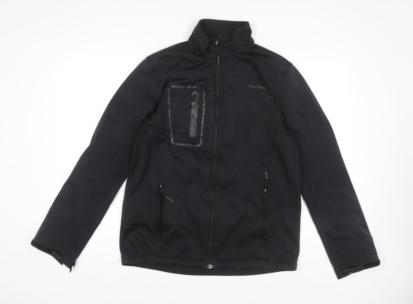 Mens UK Size M Technicals Black Soft Shell