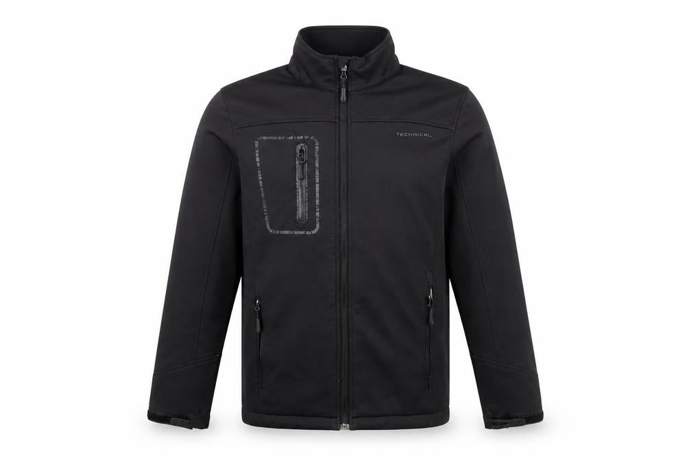 Mens UK Size M Technicals Black Soft Shell