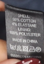 Oasis Women's Multicoloured Floral Sheath Dress Size 14