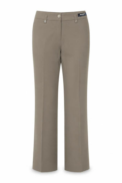 Womens UK Size 8 MICHELE Slim Fit  Beige Trousers