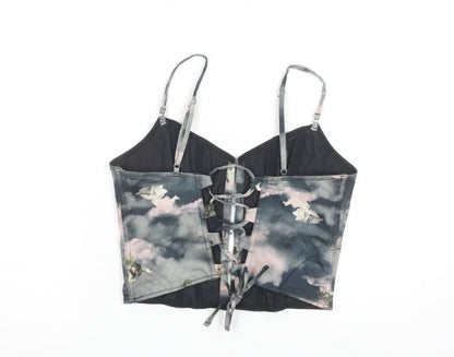 Womens UK Size 14 ASOS Grey Camisole Tank