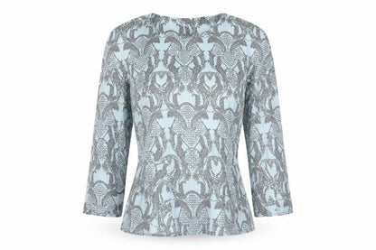 Womens UK Size XS Stile Benetton Blue  Blouse