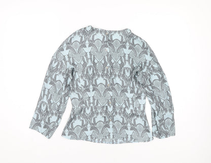 Womens UK Size XS Stile Benetton Blue  Blouse