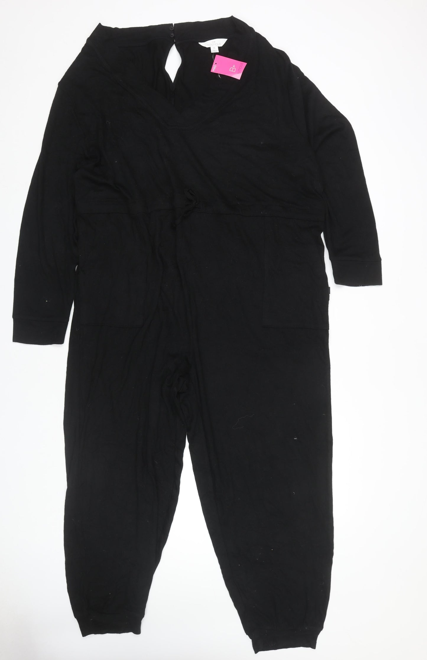 Marks and Spencer Women's Black XL Jumpsuit
