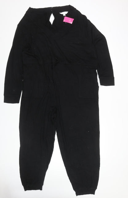 Marks and Spencer Women's Black XL Jumpsuit