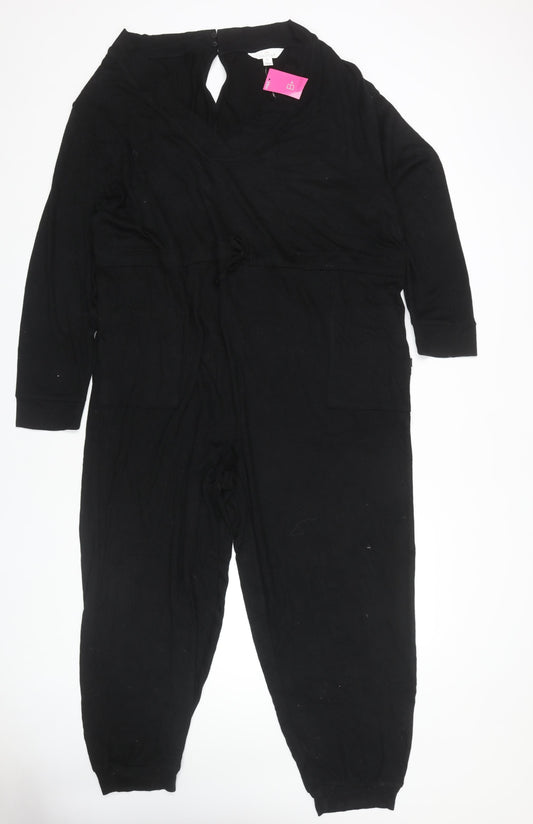 Marks and Spencer Women's Black XL Jumpsuit
