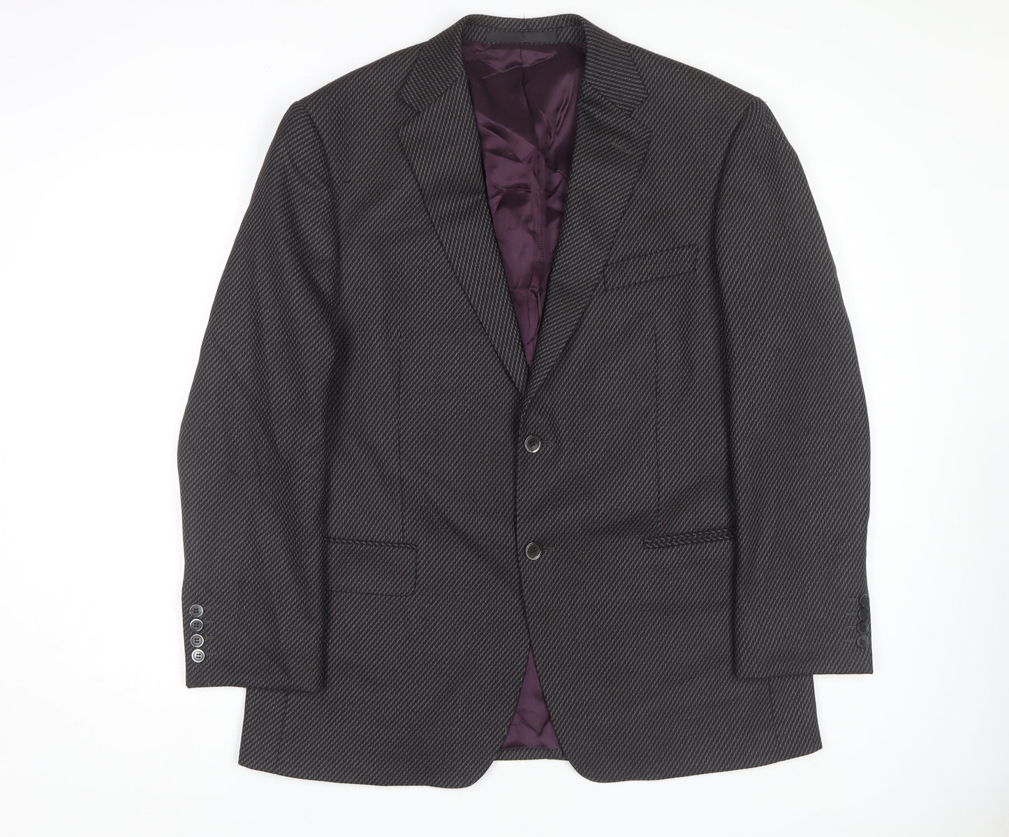 Marks and Spencer Men's Black Wool Blazer M