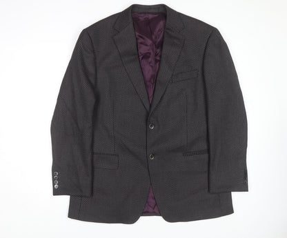 Marks and Spencer Men's Black Wool Blazer M