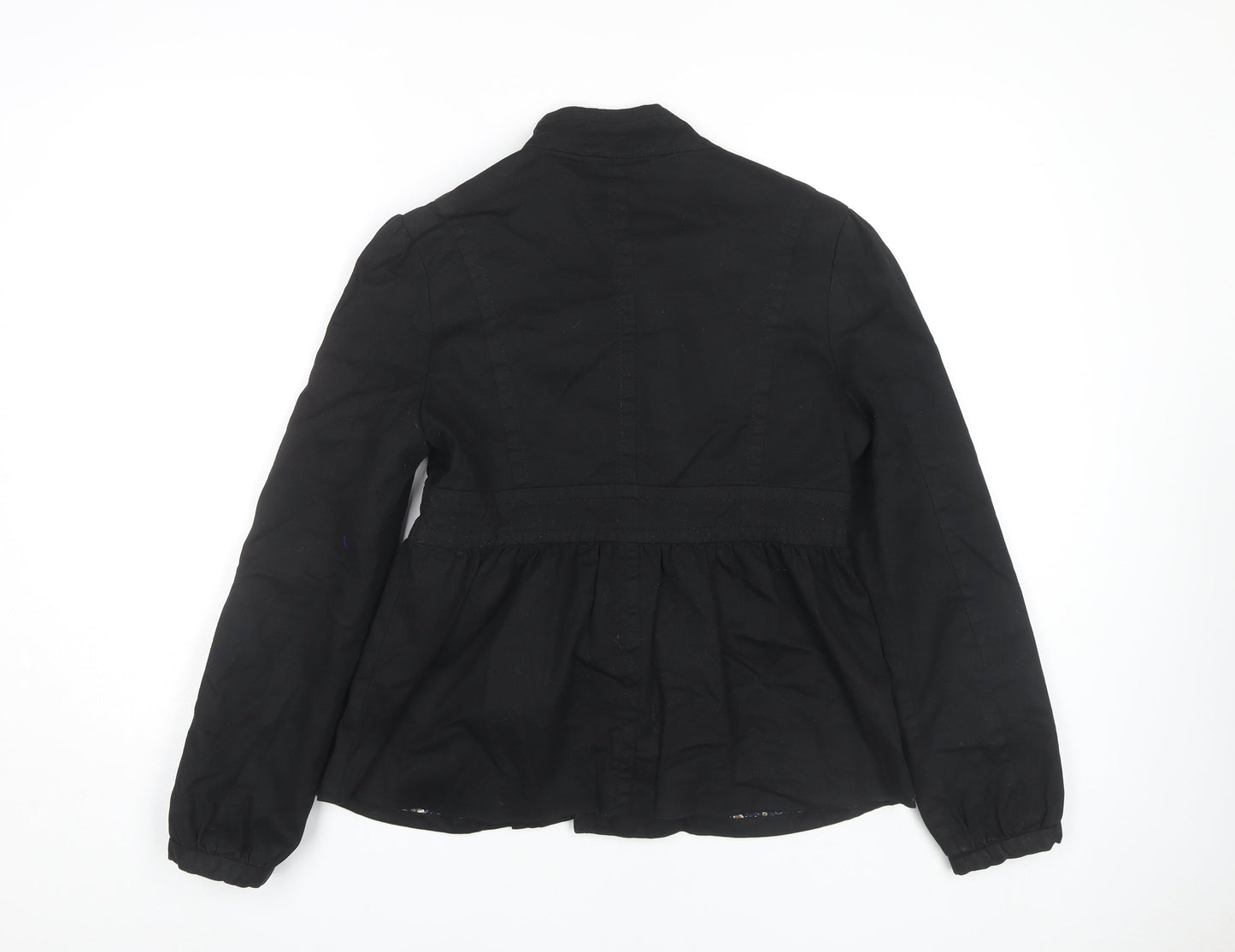 Womens UK Size 10 New Look Black Basic Jacket